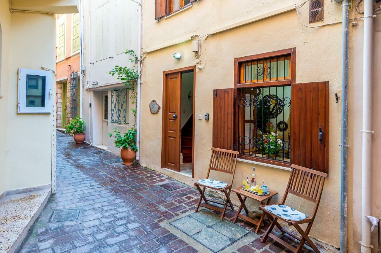 Eros House Chrissi Akti Chania Exterior foto